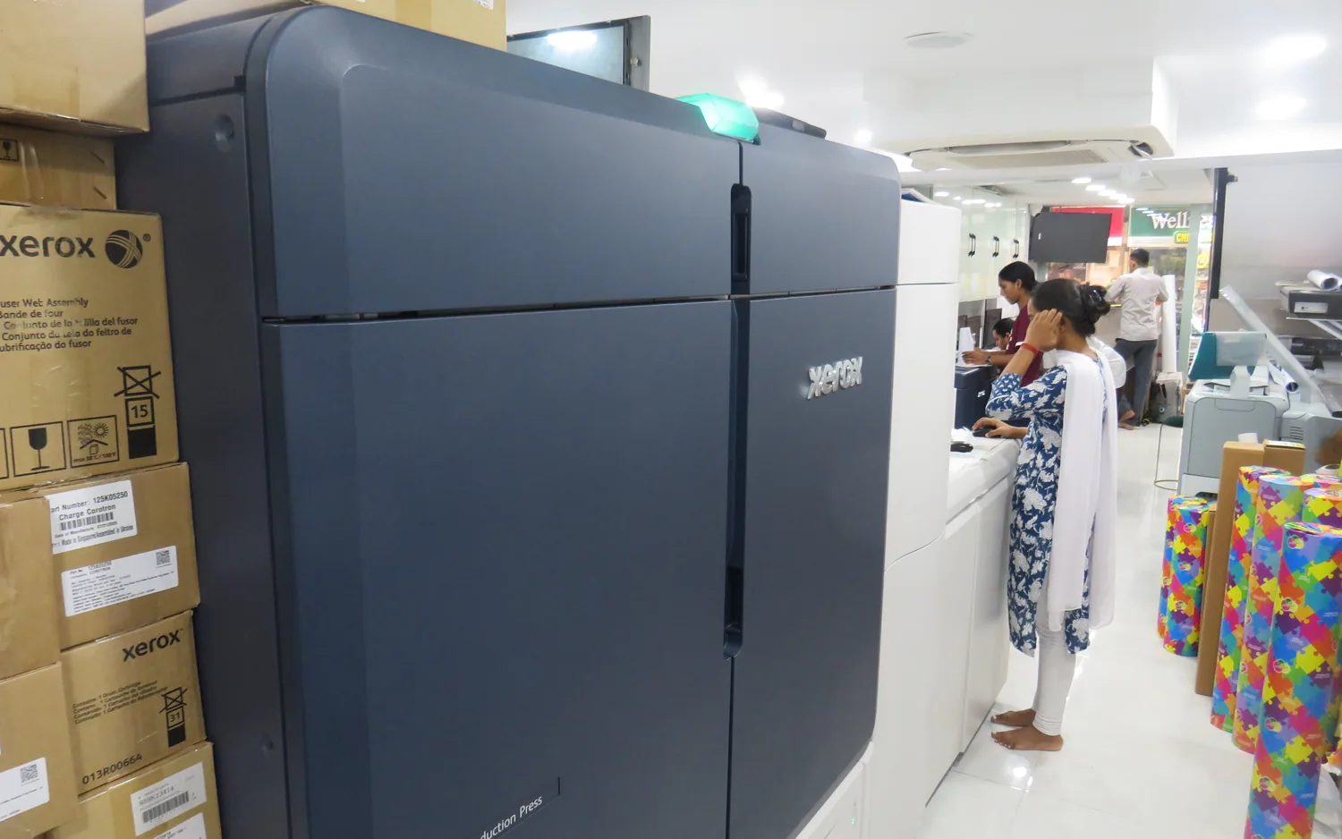 Classic Business Centre print production floor
