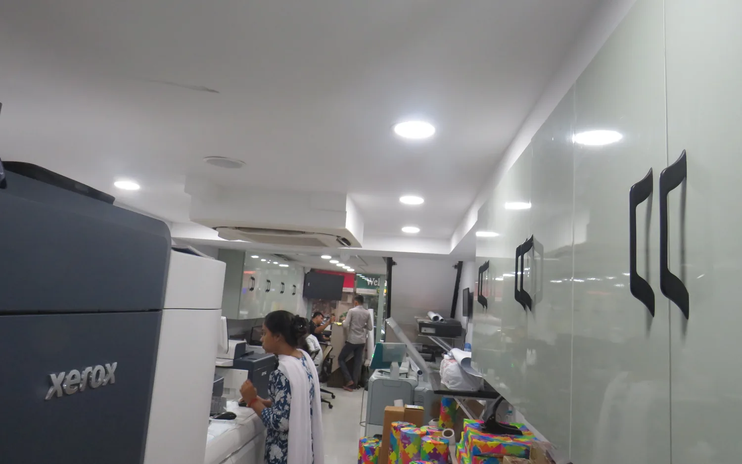 Digital print production machine at Classic Business Centre